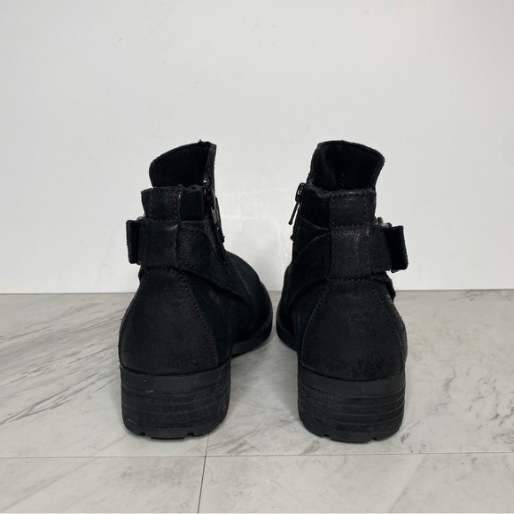 Born Jorgette Buckle Strap Black Boot 6 1/2 - Picture 3 of 13